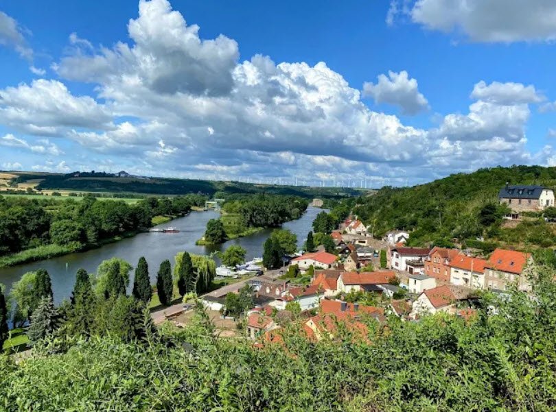 Burg Wettin an der Saale, Wettin-Löbejün, Germany, Germany